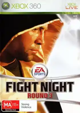 Fight Night Round 3 (USA) box cover front